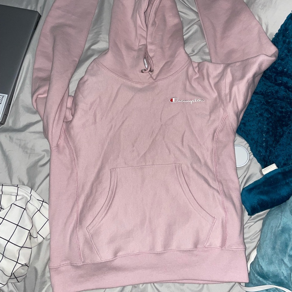 Champion pink hoodie